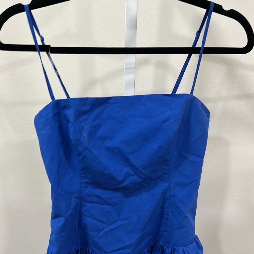Susana Monaco Strap Dress blue mini - Picture 4 of 11